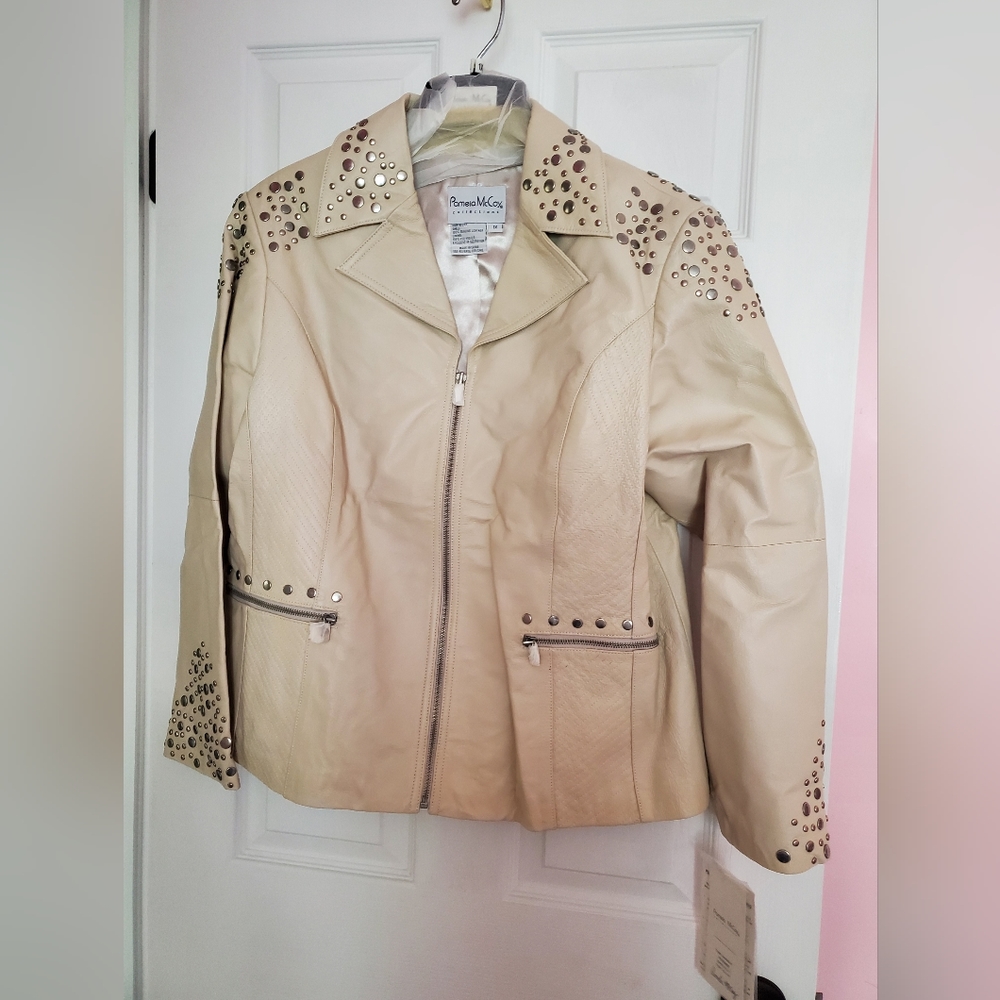 Leather jacket